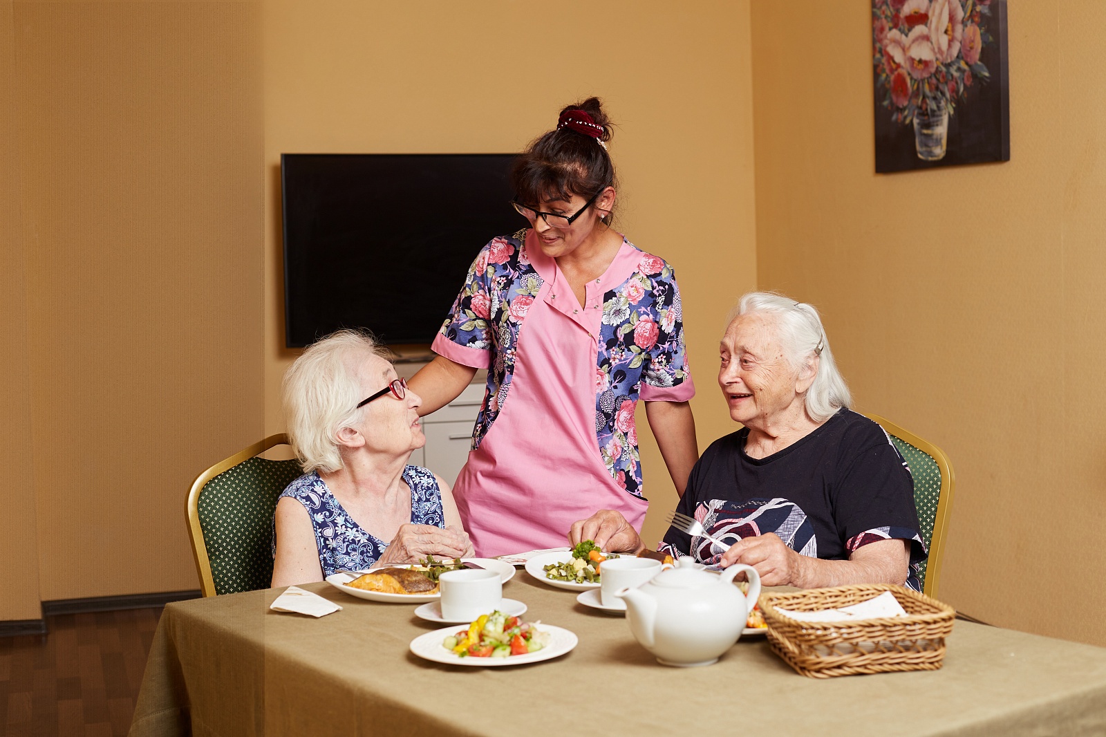 Преимущество пансионатов для пожилых людей